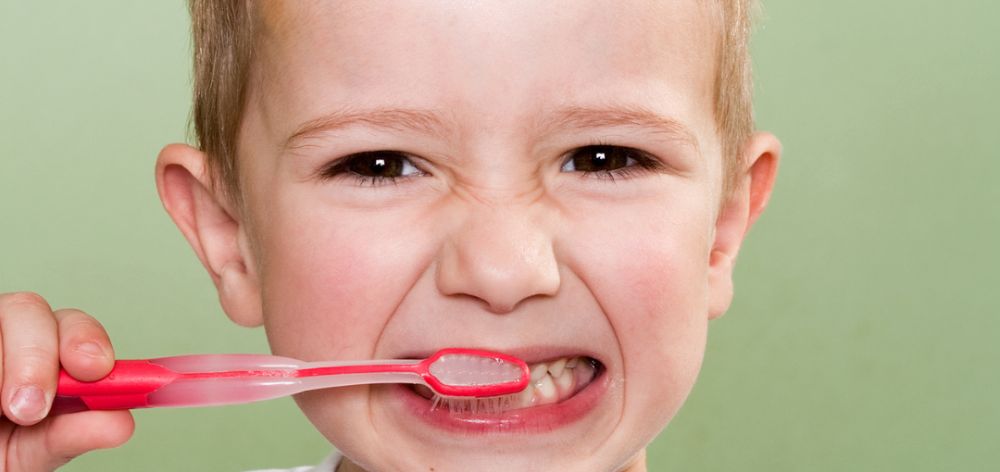 como lavarse diente